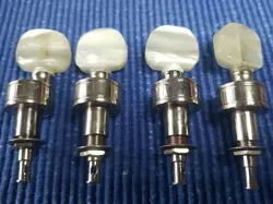 SET OF 4 GIBSON BANJO TUNERS  MASTERTONE STANDARD TUNING PEGS 1970S