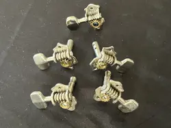 VINTAGE GROVER STA-TITE GUITAR TUNERS FOR PARTS GIBSON MARTIN GRETSCH ( 5 )