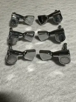 VINTAGE GIBSON TULIP GUITAR TUNERS - LOT OF 6