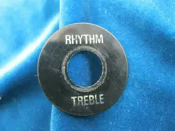VINTAGE 70'S 80'S GIBSON POKER CHIP TOGGLE SWITCH PLATE FOR LES PAUL OTHERS