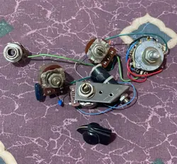 1977 GIBSON RIPPER BASS WIRING HARNESS