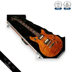 GIBSON TAK MATSUMOTO DC STANDARD QUILT 1ST ED BROWN BURST 2005 GUITAR