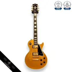 GIBSON LES PAUL CUSTOM 2010 57 TV GOLD ELECTRIC GUITAR W/ ORIGINAL CASE