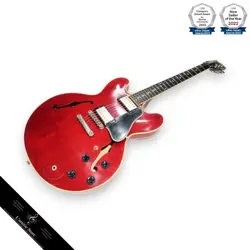 GIBSON CUSTOM SHOP LEE RITENOUR ES335 SIGNED AGED FADED CHERRY 2008