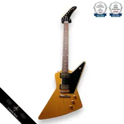 GIBSON 1958 KORINA EXPLORER REISSUE BLACK PICKGUARD ELECTRIC GUITAR 2021