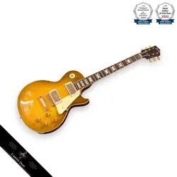 GIBSON CUSTOM SHOP MURPHY LAB 1959 LES PAUL STANDARD HEAVY AGED GREEN LEMON FAD