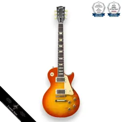 GIBSON CUSTOM SHOP MURPHY LAB 1960 LES PAUL TANGERINE BURST HEAVY AGED 2023