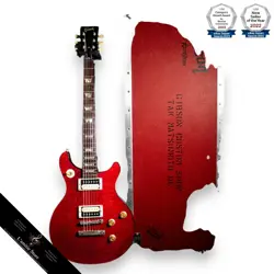 GIBSON CUSTOM SHOP TAK MATSUMOTO DC CHERRY RED FLAME TOP SPECIAL EDITION 2006