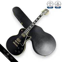 GIBSON CUSTOM SHOP MURPHY LAB 1957 LES PAUL 2PICKUP EBONY GUITAR