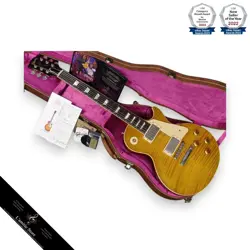 GIBSON ACE FREHLEY 1959 LES PAUL STANDARD AGED SIGNED 2015 ELECTRIC GUITAR