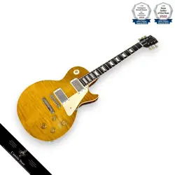 GIBSON 60TH ANNIVERSARY 1959 LES PAUL STANDARD GREEN LEMON FADE