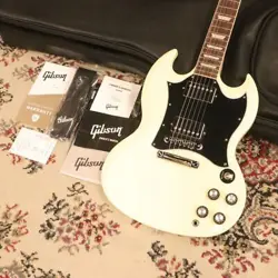 GIBSON SG STANDARD CLASSIC WHITE S/N 229230349 3.47KG #GGCYN