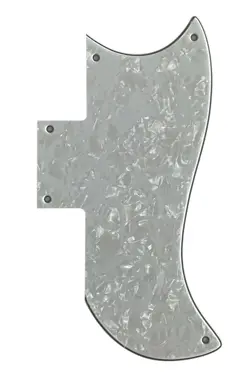 FOR GIBSON SG '61 REISSUE GUITAR PICKGUARD 4 PLY WHITE PEARL