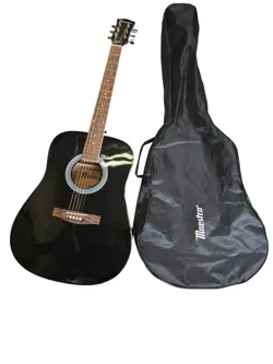 MAESTRO BY GIBSON SA41BKCH ACOUSTIC GUITAR WITH CASE