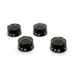 BLACK SPEED KNOBS 6MM SET OF 4