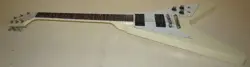 NEW AUTHENTIC GIBSON DSVS00CWCH1 WC 70S FLYING V ELECTRIC GUITAR - CLASSIC WHITE