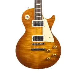 USED GIBSON CUSTOM 1959 LES PAUL STANDARD VINTAGE REISSUE DIRTY LEMON 2023