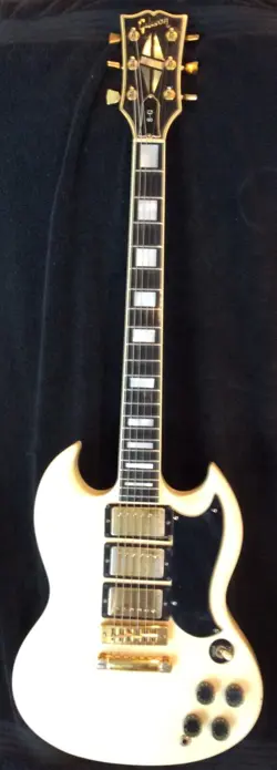 PICKUP WHITE W/GOLD