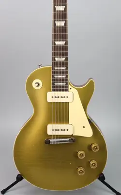 USED 2022 GIBSON CUSTOM '54 LES PAUL STANDARD GOLDTOP HEAVY AGED DOUBLE GOLD