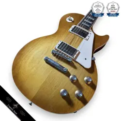 GIBSON LES PAUL CLASSIC ELECTRIC GUITAR, MAPLE TOP, MAHOGANY BACK, USED