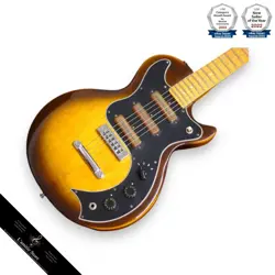 GIBSON S-1 1977 ELECTRIC GUITAR, LES PAUL SHAPE, 3 SINGLE COIL PICKUPS