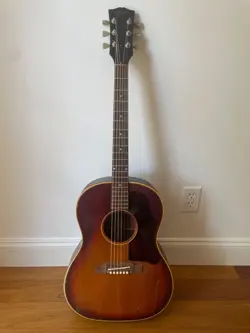 VINTAGE 1960S GIBSON B-25 ACOUSTIC GUITAR