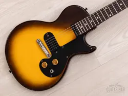 1960 GIBSON MELODY MAKER SINGLE CUT VINTAGE GUITAR SUNBURST W/ BIG NECK, CASE
