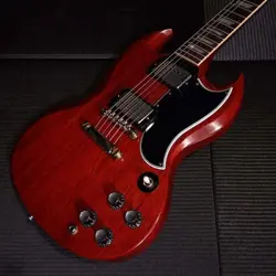 GIBSON CUSTOM SHOP HISTORIC COLLECTION 1961 LP SG STANDARD REISSUE STOP BAR VOS 