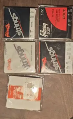 GIBSON VTG 1970'S GUITAR STRINGS SETS