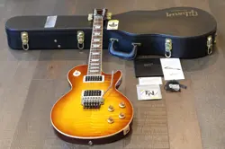 2010 GIBSON CUSTOM LES PAUL AXCESS STANDARD ICED TEA BURST W/ FLOYD ROSE + OHSC