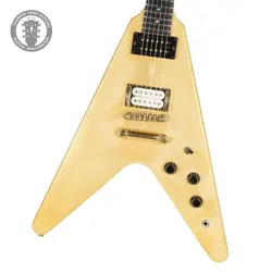 1984 GIBSON FLYING V PEARL WHITE