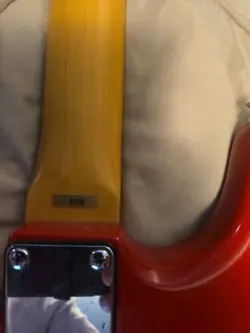 RED STRATOCASTER