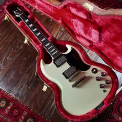 GIBSON SG STANDARD '61 STOP BAR CLASSIC WHITE 2023