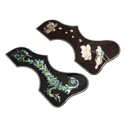 ACOUSTIC GUITAR PICKGUARD ABALONE SHELL INLAID SELF ADHENSIVE FOR GIBSON GUITAR