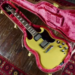 GIBSON SG STANDARD '61 STOP BAR TV YELLOW 2023
