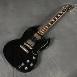 GIBSON SG STANDARD BLACK MADE IN USA 2016 SOLID BODY ELECTRIC GUITAR FROM JAPAN