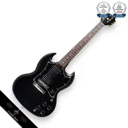 GIBSON SG FADED TRIBUTE 2019 WORN EBONY ELECTRIC GUITAR   490R 498T