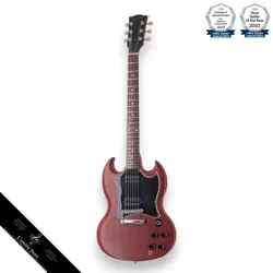 GIBSON SG SPECIAL FADED ELECTRIC GUITAR MAHOGANY BODY OPEN PICKUPS