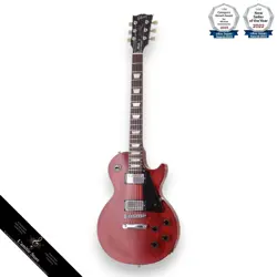 GIBSON LES PAUL STUDIO FADED 2016 T WORN CHERRY MAPLE TOP W/ROSEWOOD FRETBOARD