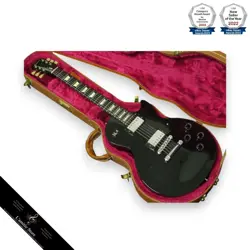 GIBSON LES PAUL STUDIO 1997 EBONY ELECTRIC GUITAR MAPLE TOP