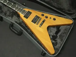 GIBSON DAVE MUSTAINE FLYING V EXP ANTIQUE NATURAL