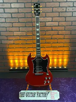 2008 GIBSON SG STANDARD HERITAGE CHERRY ELECTRIC GUITAR WITH GIBSON GIG BAG