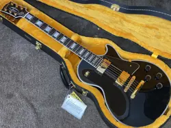 GIBSON CUSTOM SHOP LES PAUL W EBONY GLOSS *QT201