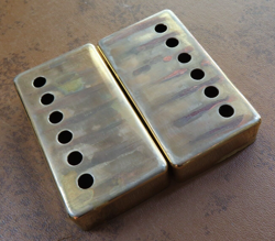 GOLD HUMBUCKER COVERS