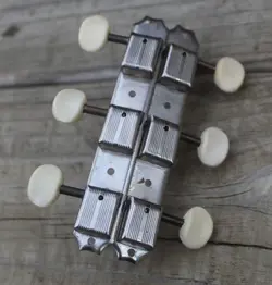 GIBSON 1953 KLUSON NO LINE TUNERS 3 IN LINE STRIP TUNERS 1954 1955 1956 1950'S
