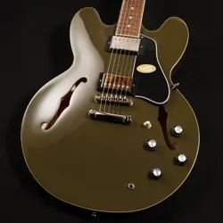 EPIPHONE INSPIRED BY GIBSON ES-335 OLIVE DRAB S N:24091512613