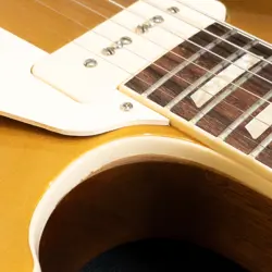 GIBSON LES PAUL STANDARD 50'S P90 GOLD TOP NO.DG981
