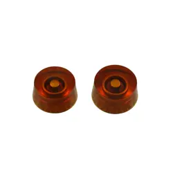 4 GIBSON STYLE SPEED KNOBS AMBER FIT LES PAUL USA