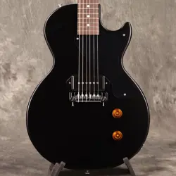 GIBSON CHARLIE STARR LES PAUL JUNIOR EBONY SATIN BLACKBERRY SMOKE NEAR MINT