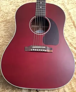 GIBSON J-45 STANDARD WINE RED GLOSS W/HARD CASE NEW